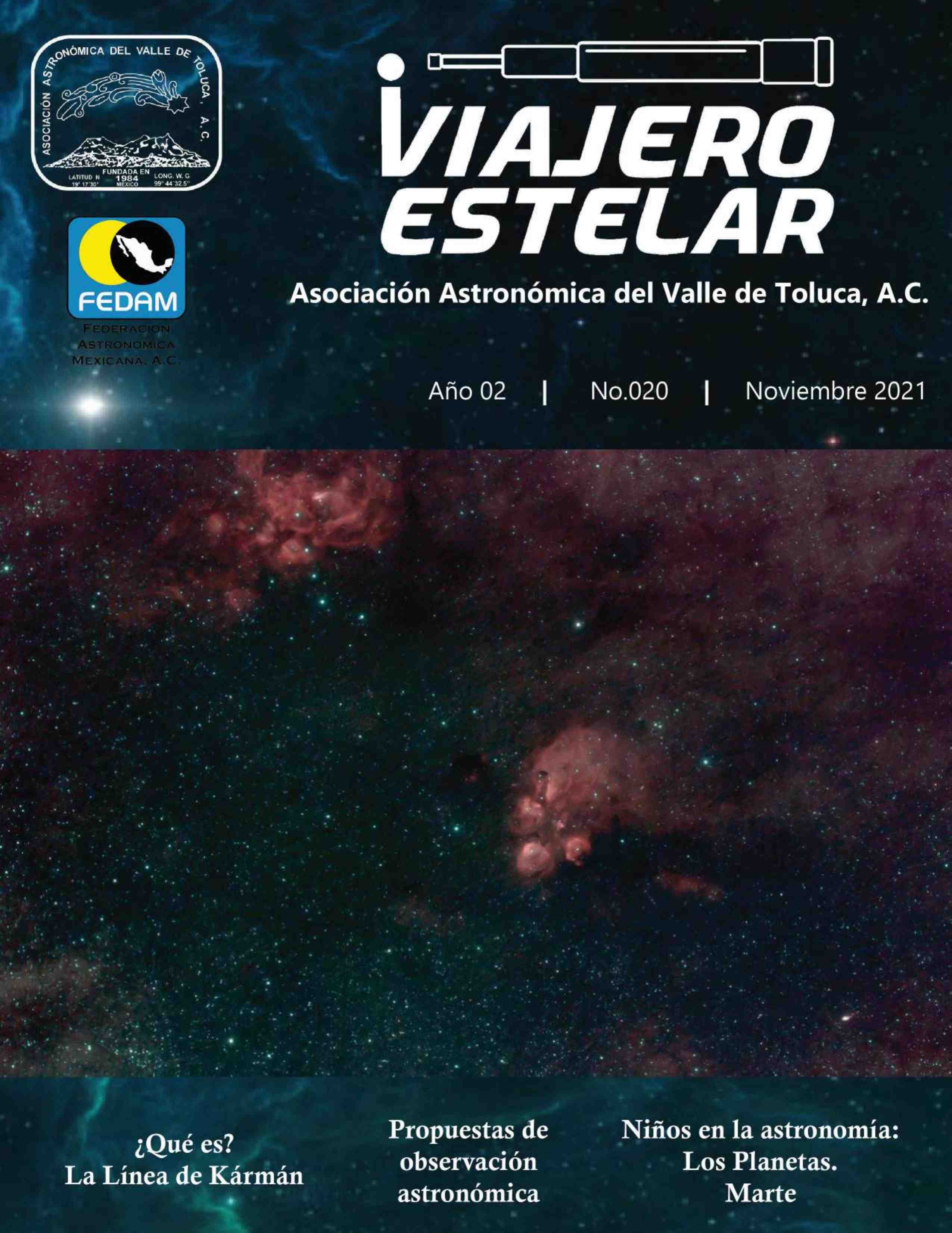 Imágen de la revista Viajero Estelar